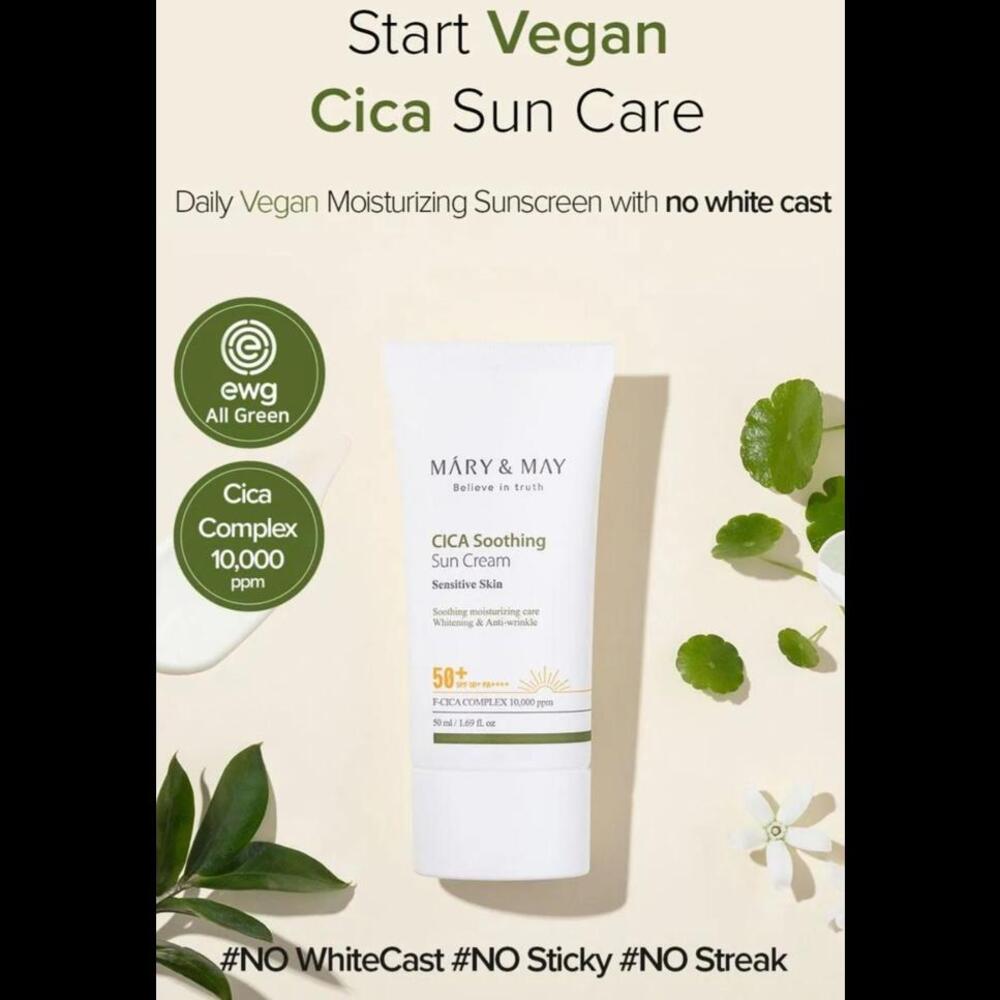 Mary&May - Cica Soothing Sun Cream